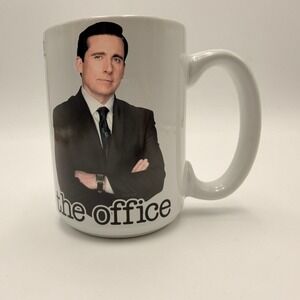 Zak Designs The Office Michael Scott Mug OS White Excellent Worlds Best Boss